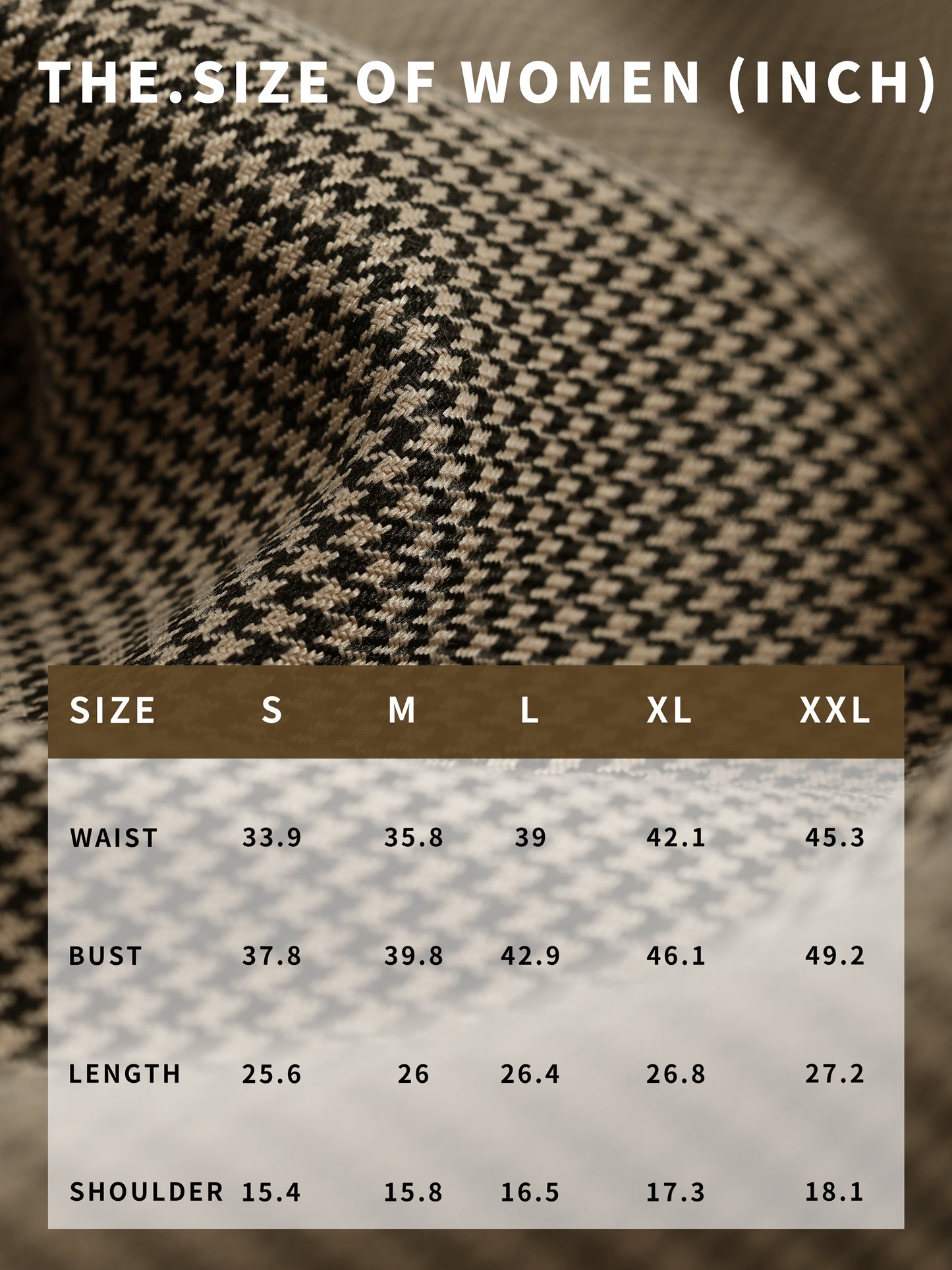 Urbly Chic Women’s Blazer Tailored Lined Jacket for Work or Business Casual Looks